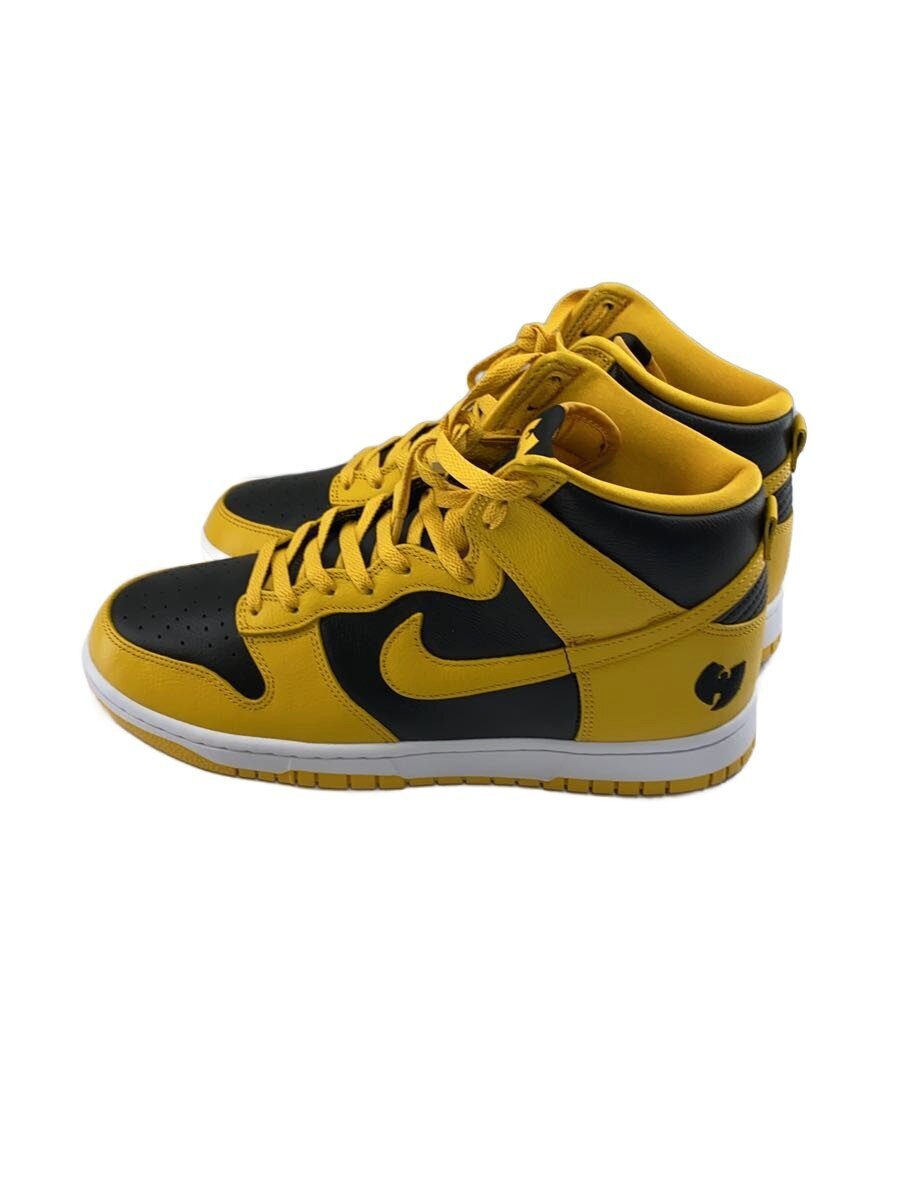 【中古】NIKE◆DUNK HIGH RETRO PRM_ダンク ご機嫌 レトロ 割り増し金/28糎/YLW【シューズ】