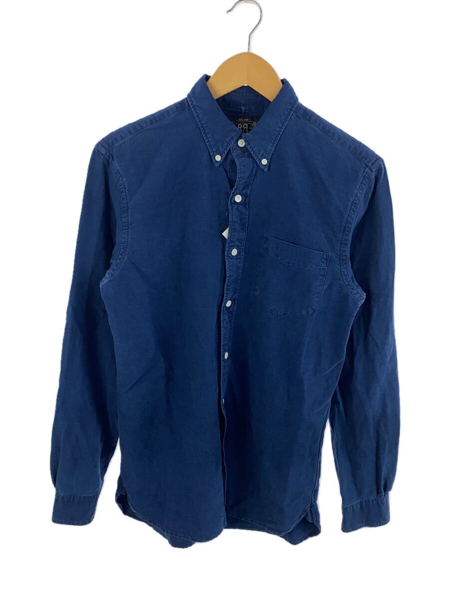 【中古】RRL◆インディゴ染長袖プルオーバー/S/綿織物/NVY【メンズウェア】