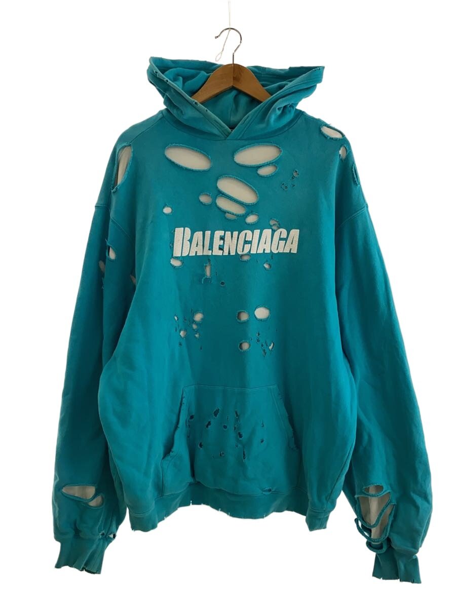 【中古】BALENCIAGA◆パーカー/XXS/コットン/GRN/無地/659403【メンズウェア】｜2ｎｄ STREET 店