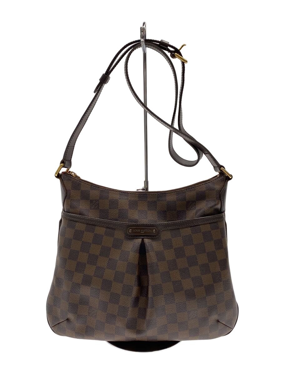 【中古】LOUIS VUITTON◆ブルームズベリPM_ダミエ・エベヌ/PVC/BRW【御徒面子】
