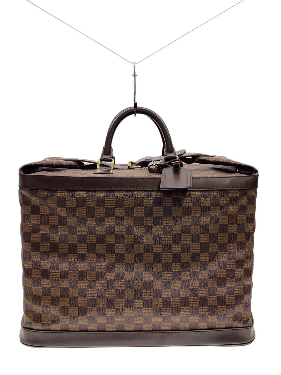【中古】LOUIS VUITTON◆グリモ_ダミエ・エベヌ/PVC/BRW//【御徒面子】