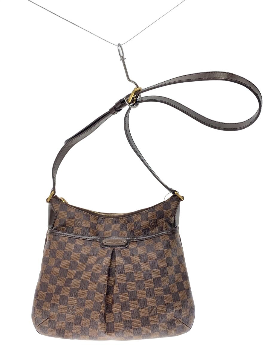 【中古】LOUIS VUITTON◆ブルームズベリPM_ダミエ・エベヌ/PVC/BRW【御徒面子】