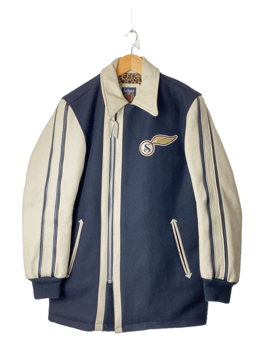 【中古】Schott◆スタジャン/--/レザー/BLK【メンズウェア】｜2ｎｄ STREET 店