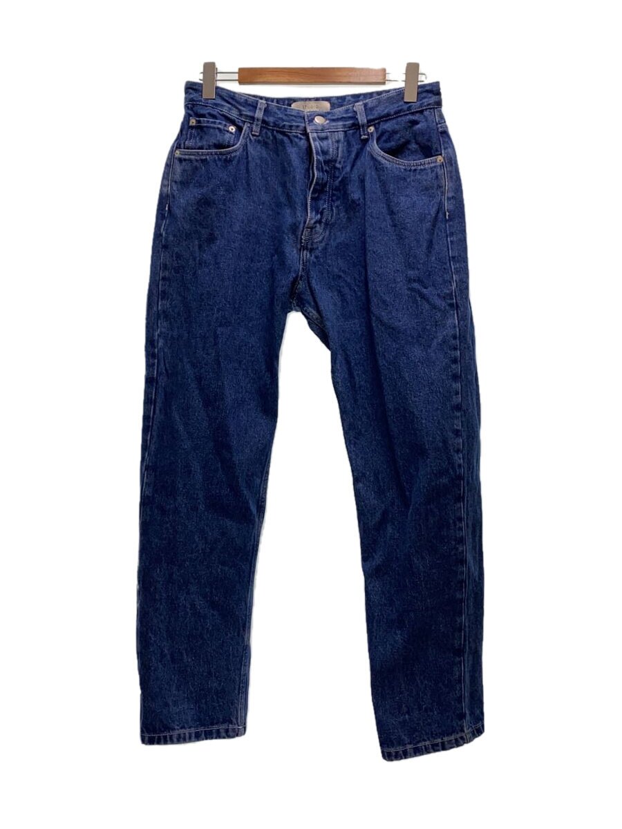 【中古】STUDIO NICHOLSON◆14OZ REGEN DENIM BEACH FADE/ズボン下/M/インディゴ//51-10-741011//【メンズウェア】