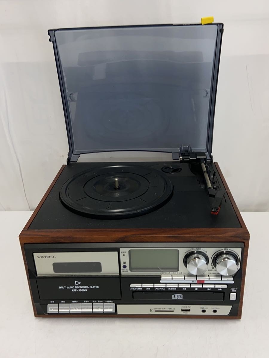 【中古】WINTECH◆コンポ/KRP-308MS【家電・ビジュアル・オーディオ】