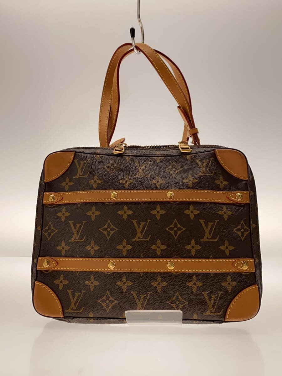 【中古】LOUIS VUITTON◆ソフトトランク・メッセンジャーPM_モノグラム・キャンバス_BRW/PVC/BRW/総柄【バッグ】|2nd STREET 店