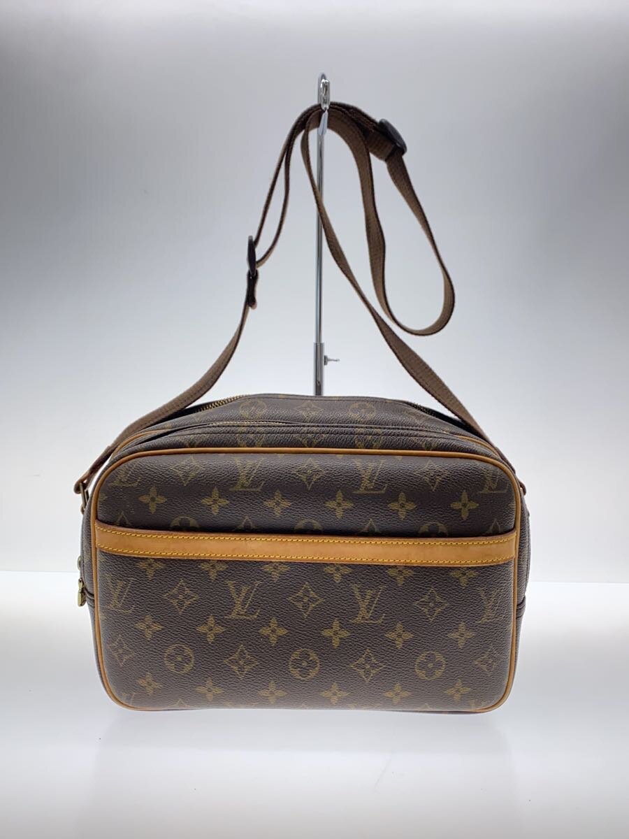 【中古】LOUIS VUITTON◆リポーターPM_モノグラム・キャンバス_BRW/PVC/BRW【バッグ】｜2ｎｄ STREET 店