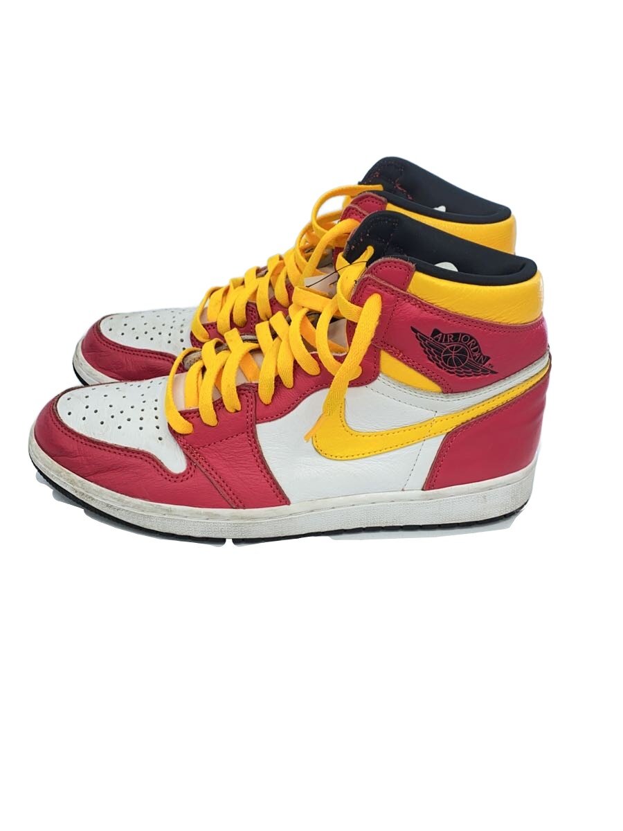 【中古】NIKE◆AIR JORDAN 1 RETRO HIGH OG_エアジョーダン1 レトロ 御機嫌 OG/28糎/WHT【シューズ】