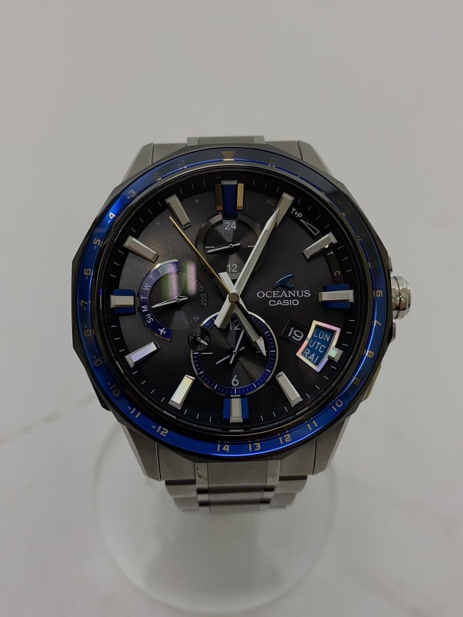 【中古】CASIO◆ソーラー腕時計/アナログ/OCW-G2000【服飾雑貨他】｜2ｎｄ STREET 店