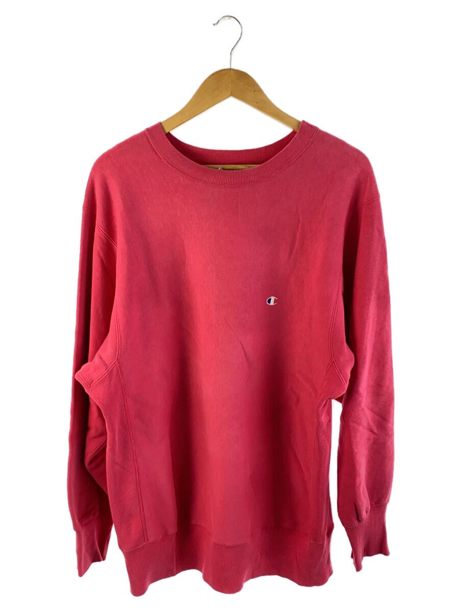 【中古】Champion◆流汗/XL/綿織物/PNK/usa製/reverse weave【メンズウェア】