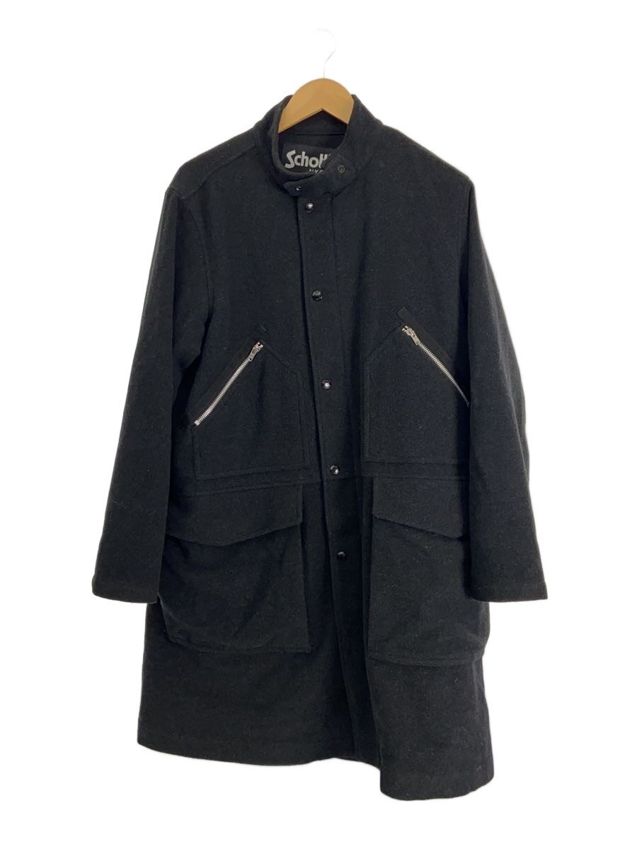 【中古】Schott◆ステンカラーコート/M/ウール/GRY【メンズウェア】|2nd STREET 店