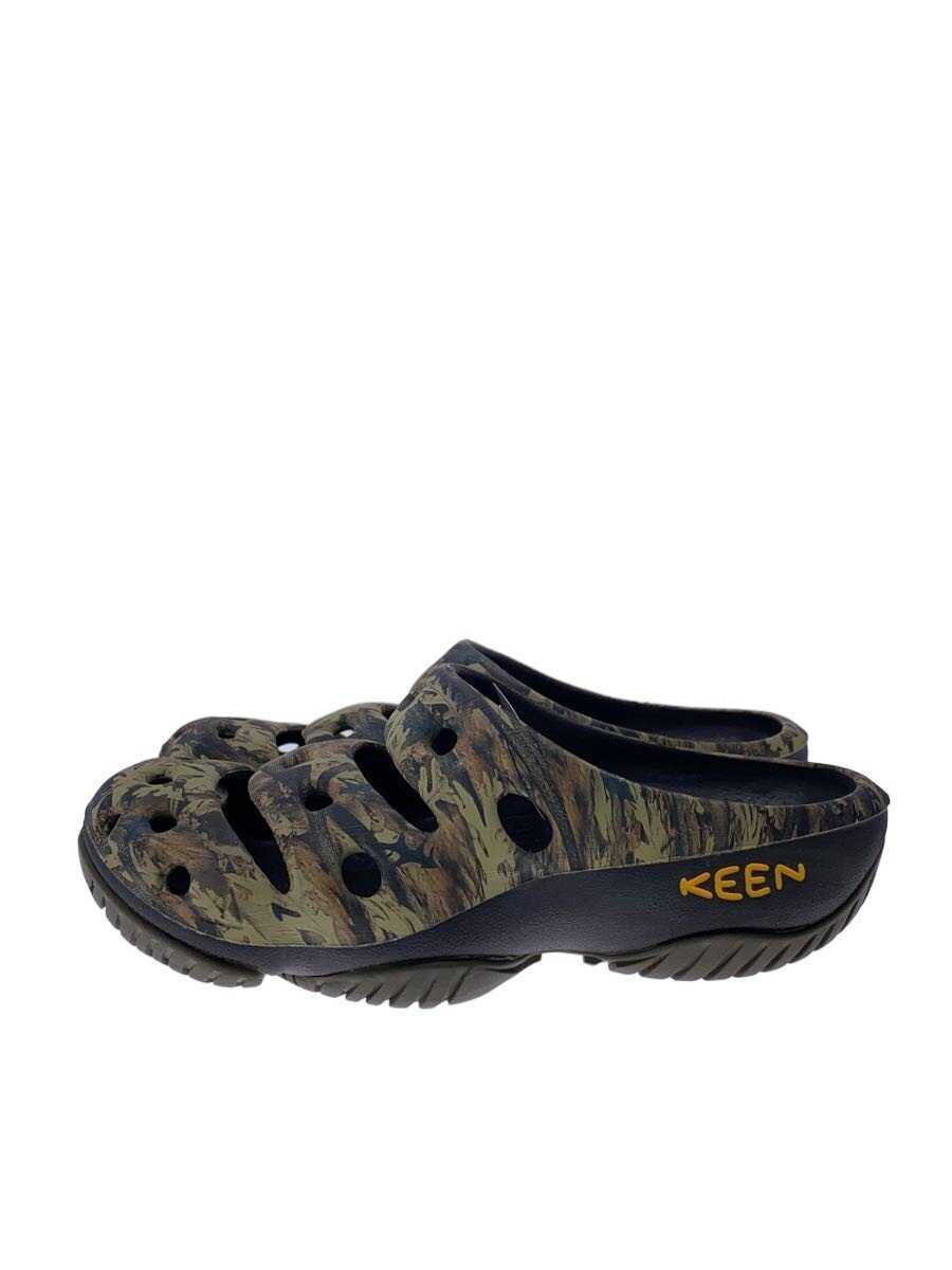 【中古】KEEN◆サンダル/6/GRN【シューズ】