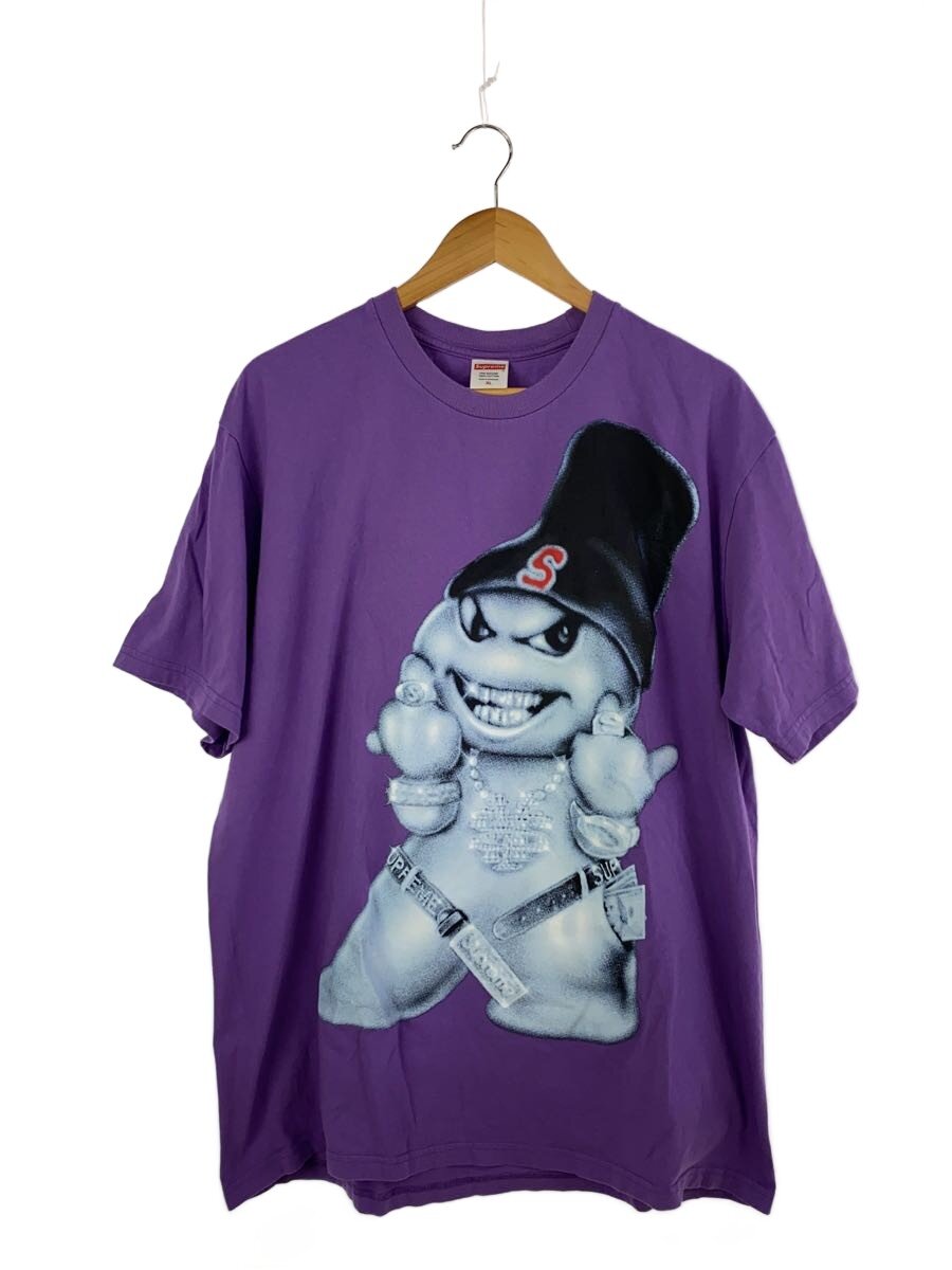 【中古】Supreme◆25AW/Snowman Tee/XL/綿織物/PUP/刷り上げる//【メンズウェア】