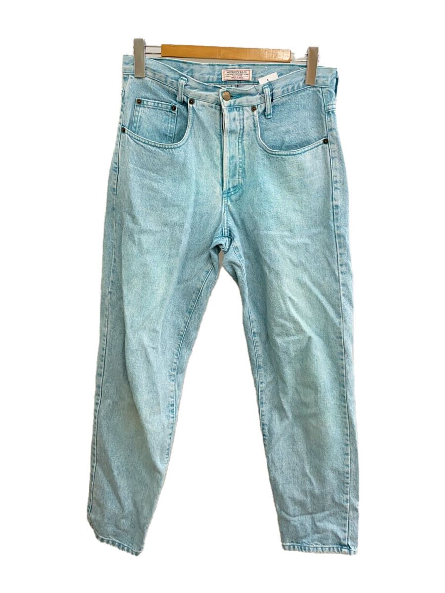 【中古】GUESS◆名取り草飛球/引っ切り無いズボン下/--/綿織物/BLU/90s/【メンズウェア】