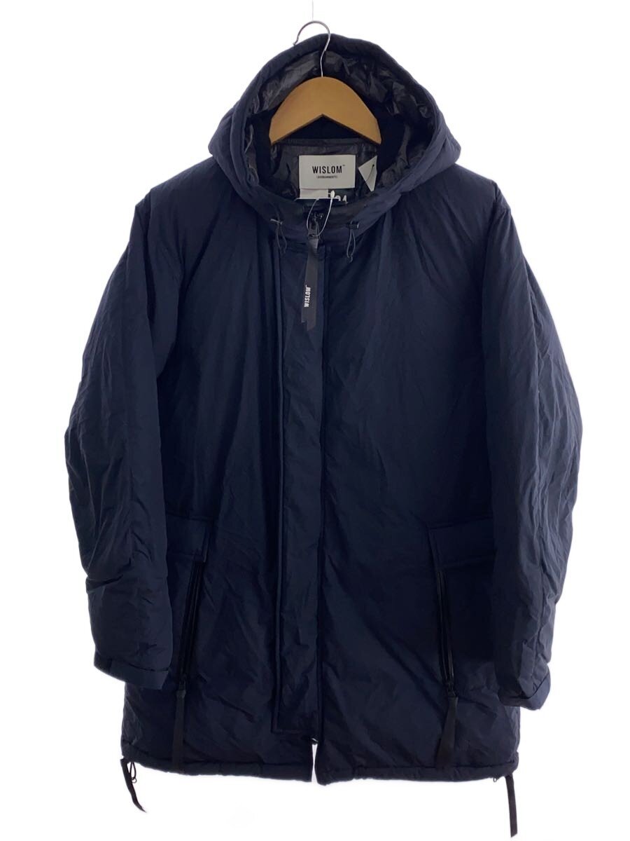 【中古】WISLOM◆ダウンジャケット/4/ナイロン/NVY/17-10110M【メンズウェア】｜2ｎｄ STREET 店