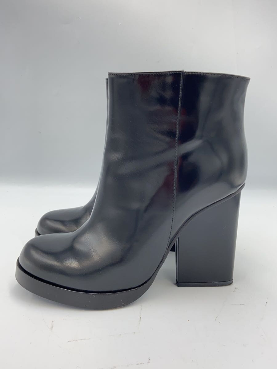 【中古】JIL SANDER◆遊撃手ブーツ/36/BLK/なめし革//【シューズ】