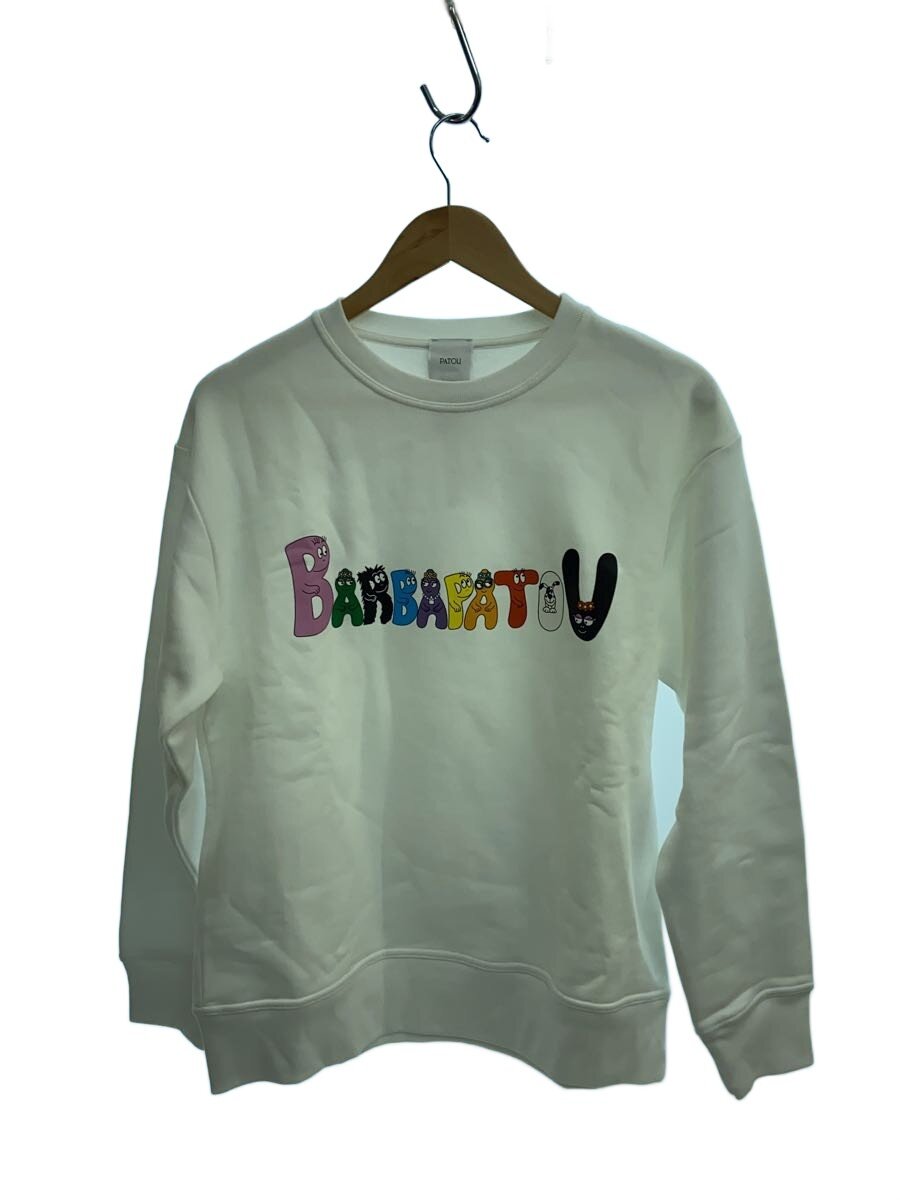 【中古】PATOU◆スウェット/L/コットン/WHT/22BAR-JE047【レディースウェア】|2nd STREET 店