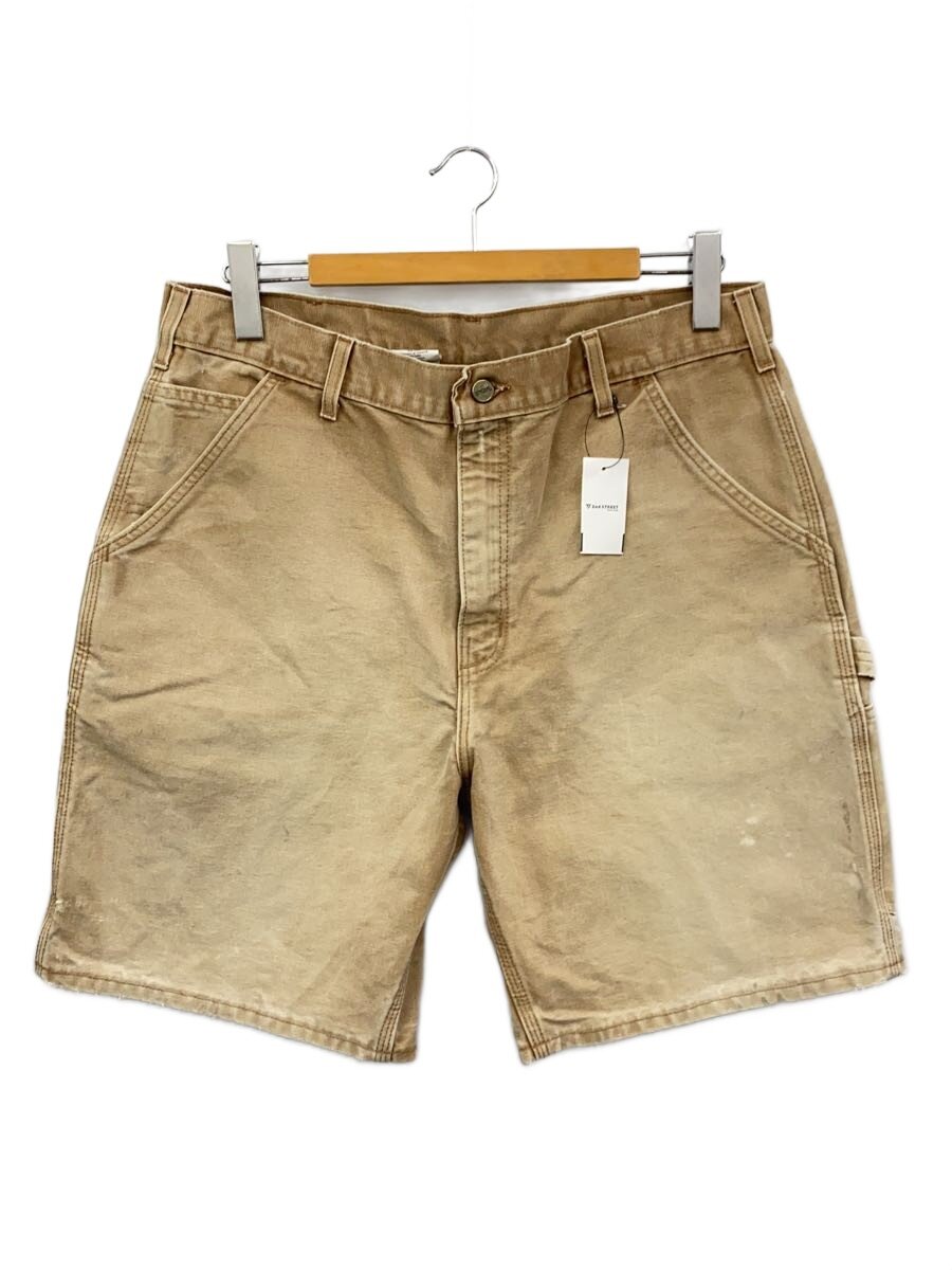 【中古】Carhartt◆遊撃手ズボン下/36/綿織物/BEG/無地/ペインター/90s/USA製【メンズウェア】