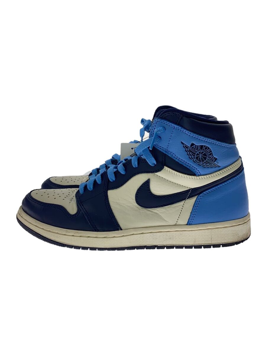 【中古】NIKE◆AIR JORDAN 1 RETRO HIGH OG/エアジョーダン1レトロハイ/ホワイト/28.5cm/WHT【シューズ】｜2ｎｄ STREET 店