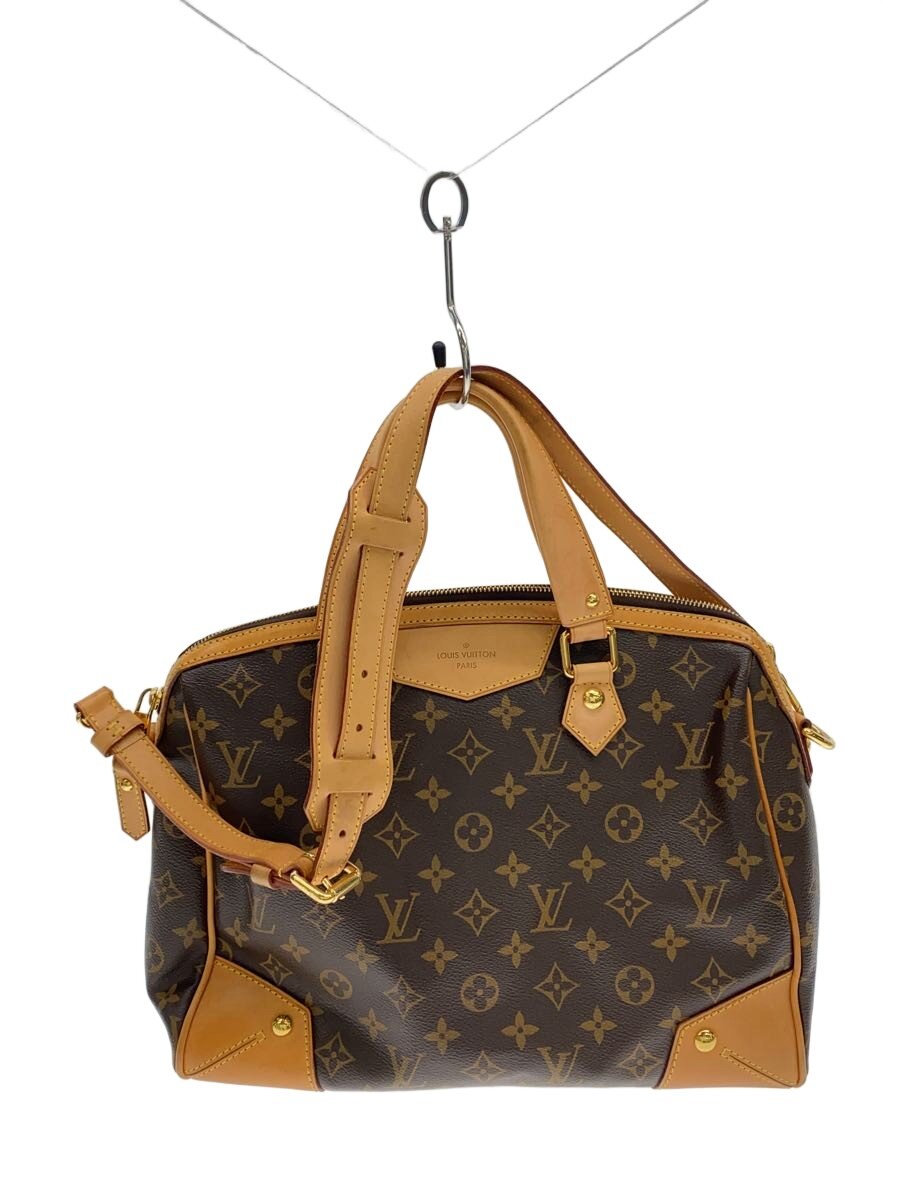 【中古】LOUIS VUITTON◆レティーロPM_モノグラム・キャンバス/PVC/BRW【バッグ】｜2ｎｄ STREET 店