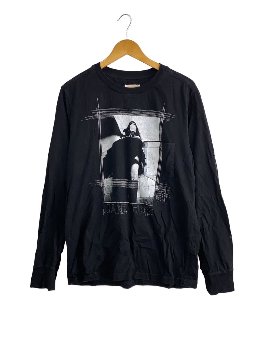 【中古】TAKAHIROMIYASHITA TheSoloist.◆jane does portrait.2/長袖ティーシャツ/FREE/綿織物/BLK/0481ss21//【メンズウェア】