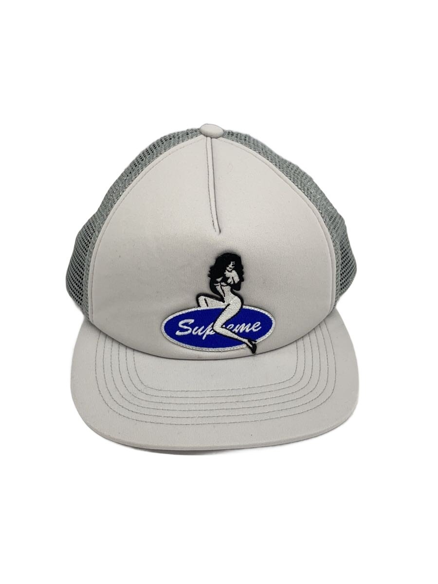 【中古】Supreme◆メッシュ旗がしら/--/WHT/無地/メンズ【服飾雑貨他】