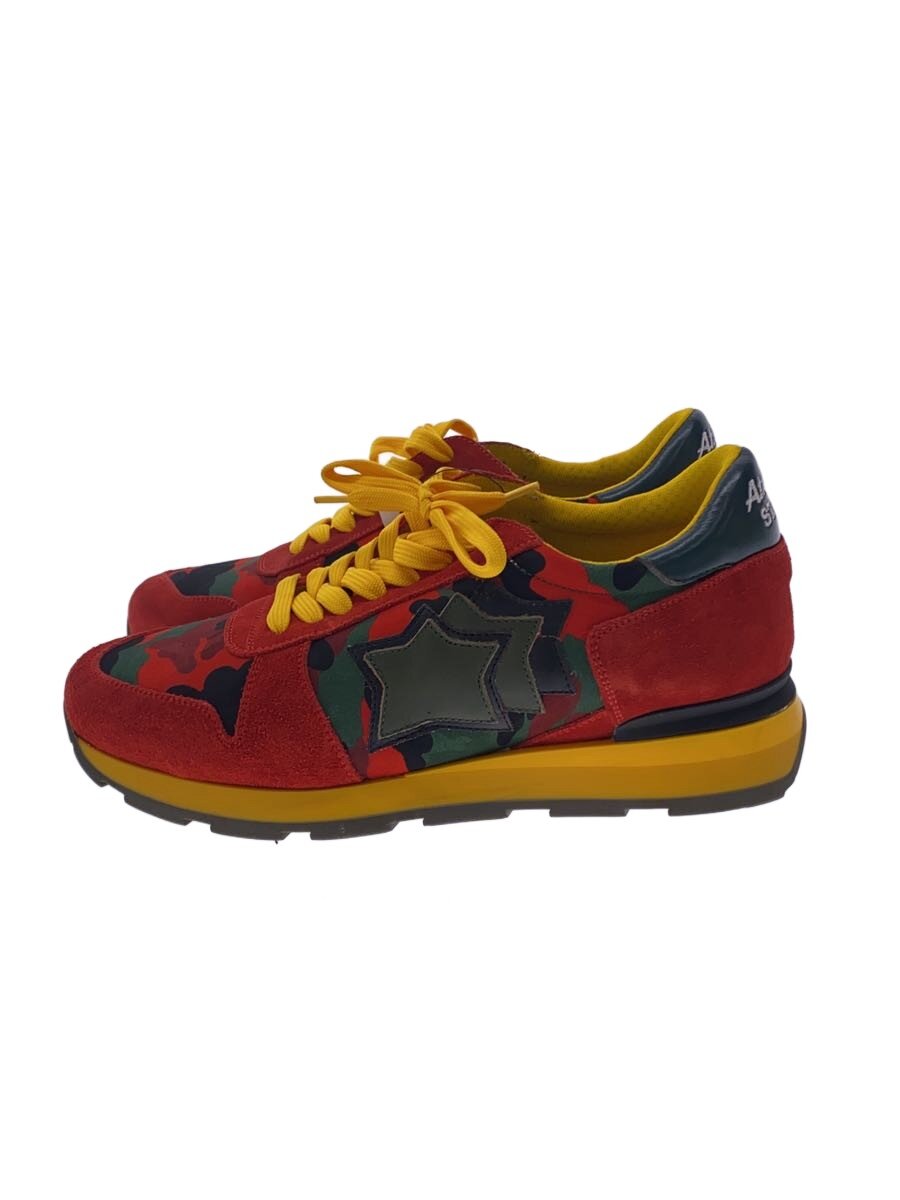 【中古】Atlantic STARS◆ローカットスニーカー/42/RED【シューズ】