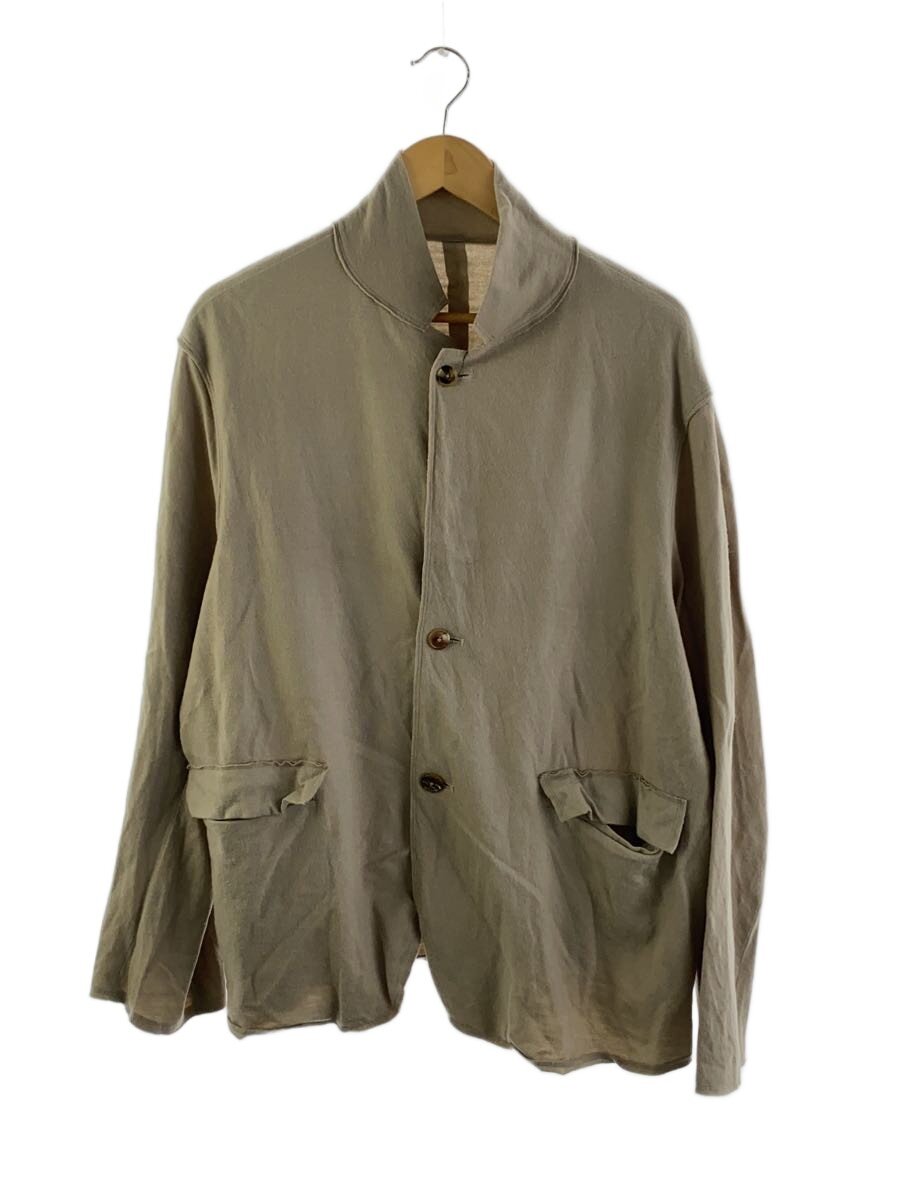 【中古】URU◆2 BUTTON JACKET/2/羊毛/ベージュ/無地/21SWJ01//【メンズウェア】