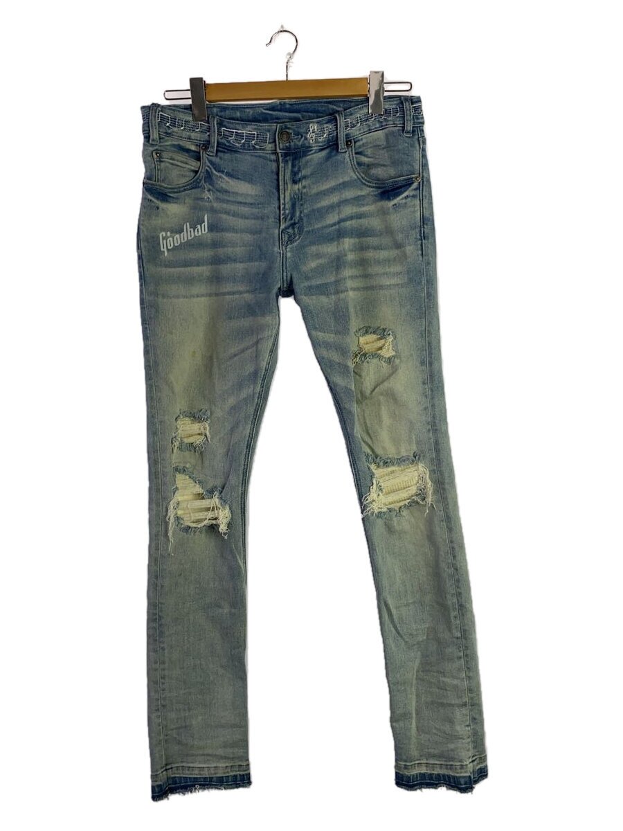 【中古】a good bad influence◆CONVERTIBLE SKINNY DENIM PANTS ヘムジッパー 不都合製作ス/M/ジーンズ/B【メンズウェア】