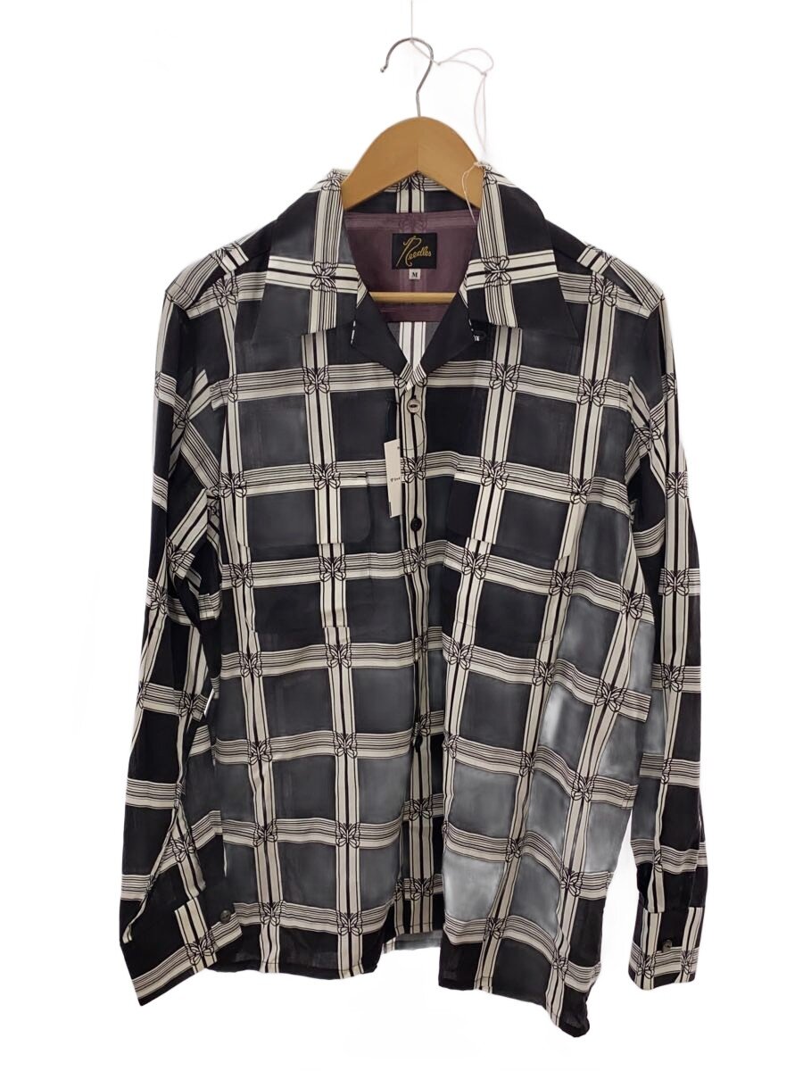 【中古】Needles◆長袖シャツ/M/レーヨン/BLK/総柄/MR179//【メンズウェア】｜2ｎｄ STREET 店