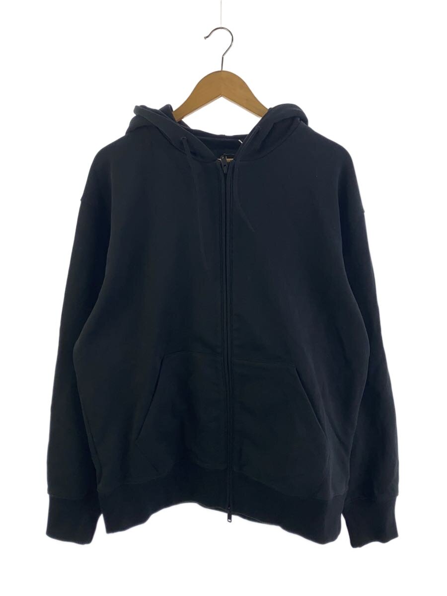 【中古】Y-3◆ジップパーカー/S/綿織物/BLK/H44785【メンズウェア】