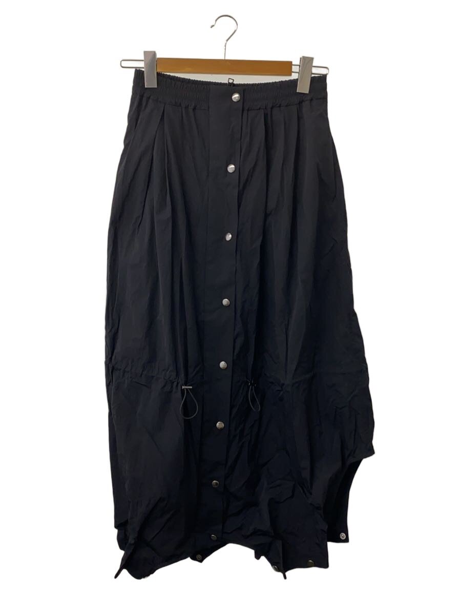 【中古】BELPER◆ロングスコート/2/ナイロン/BLK/無地/2316-1125【レディース御召しもの】