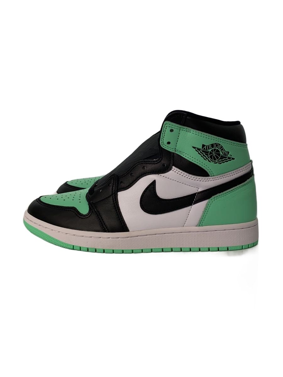 【中古】NIKE◆AIR JORDAN 1 HIGH OG_エアジョーダン 1 御機嫌 OG/27.5糎/GRN【シューズ】