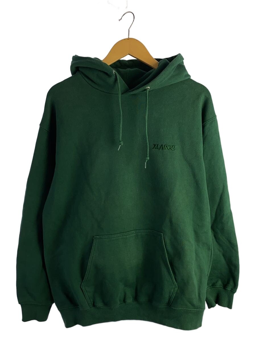 【中古】X-LARGE◆パーカー/M/綿織物/GRN/101221012016【メンズウェア】
