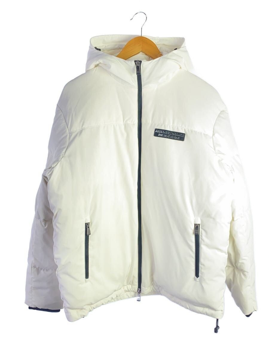 【中古】ARMANI EXCHANGE◆ダウンジャケット/S/ポリエステル/WHT/6RZB03 ZNICZ【メンズウェア】｜2ｎｄ STREET 店