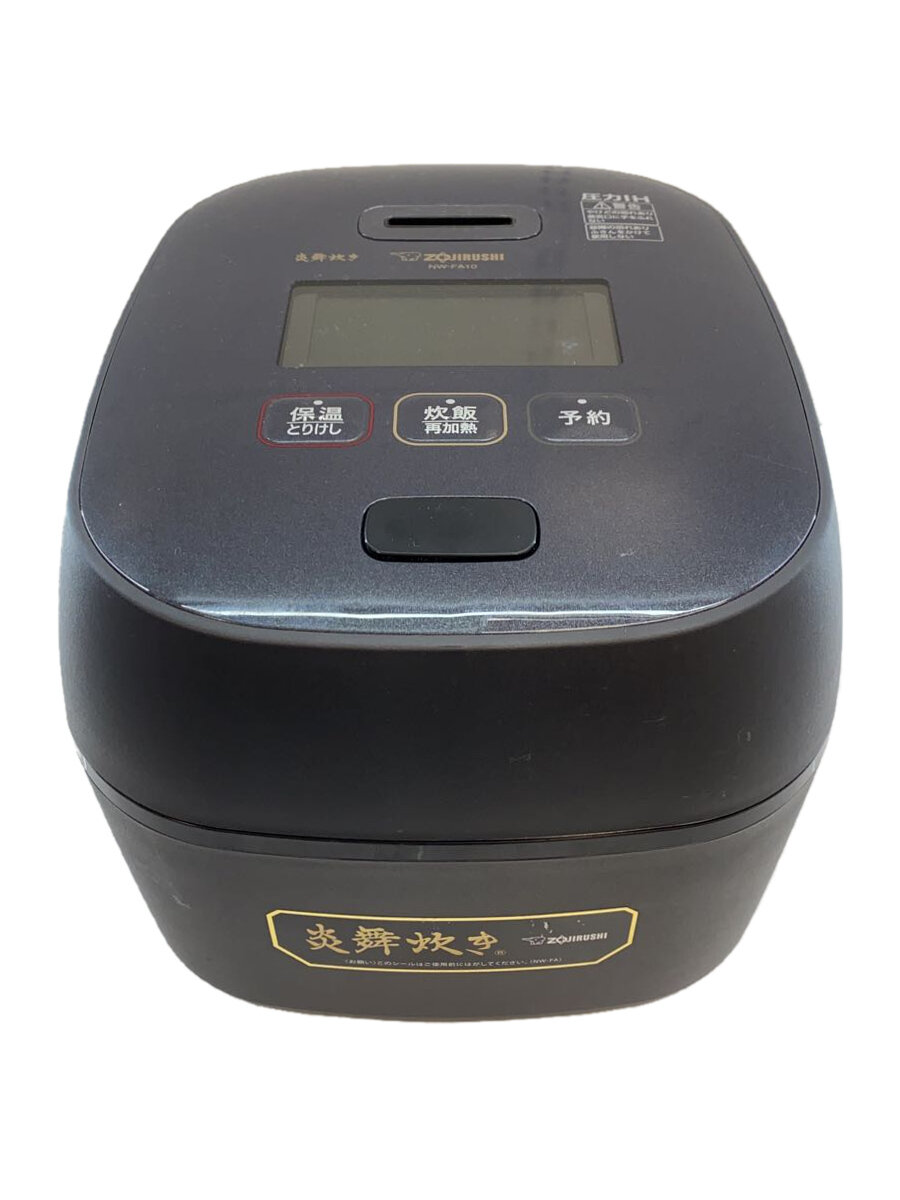 【中古】ZOJIRUSHI◆炊飯器 限界炊き NW-FA10-BZ//【家電・視覚的・オーディオ】