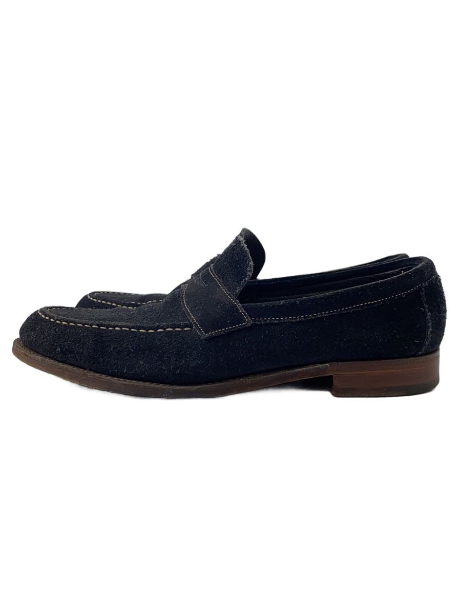 【中古】JOSEPH CHEANEY&SONS◆ローファー/UK7.5/BLK/スウェード/52031F【シューズ】｜2ｎｄ STREET 店