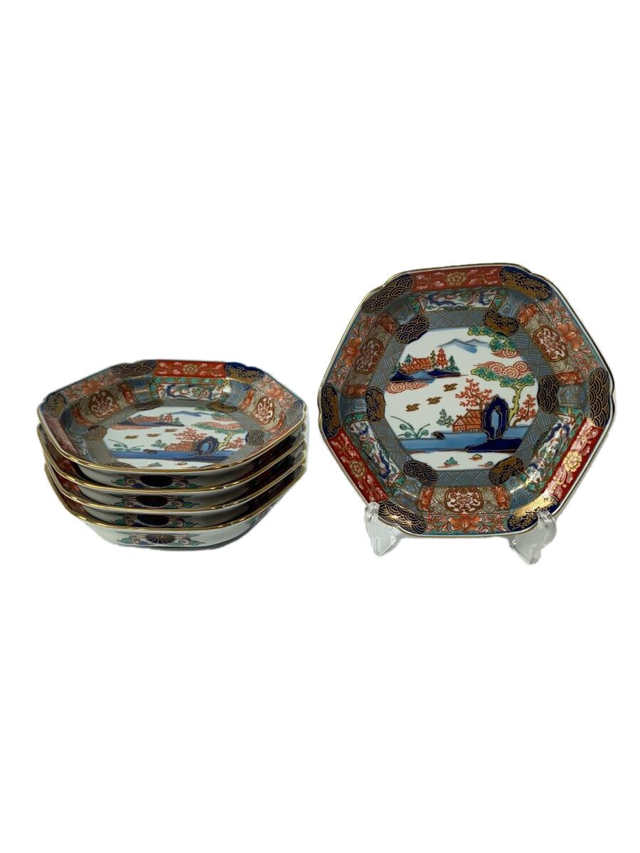 【中古】有田焼◆皿/銘々皿/幸楽窯/色絵山水/古伊万里【キッチン用品】｜2ｎｄ STREET 店
