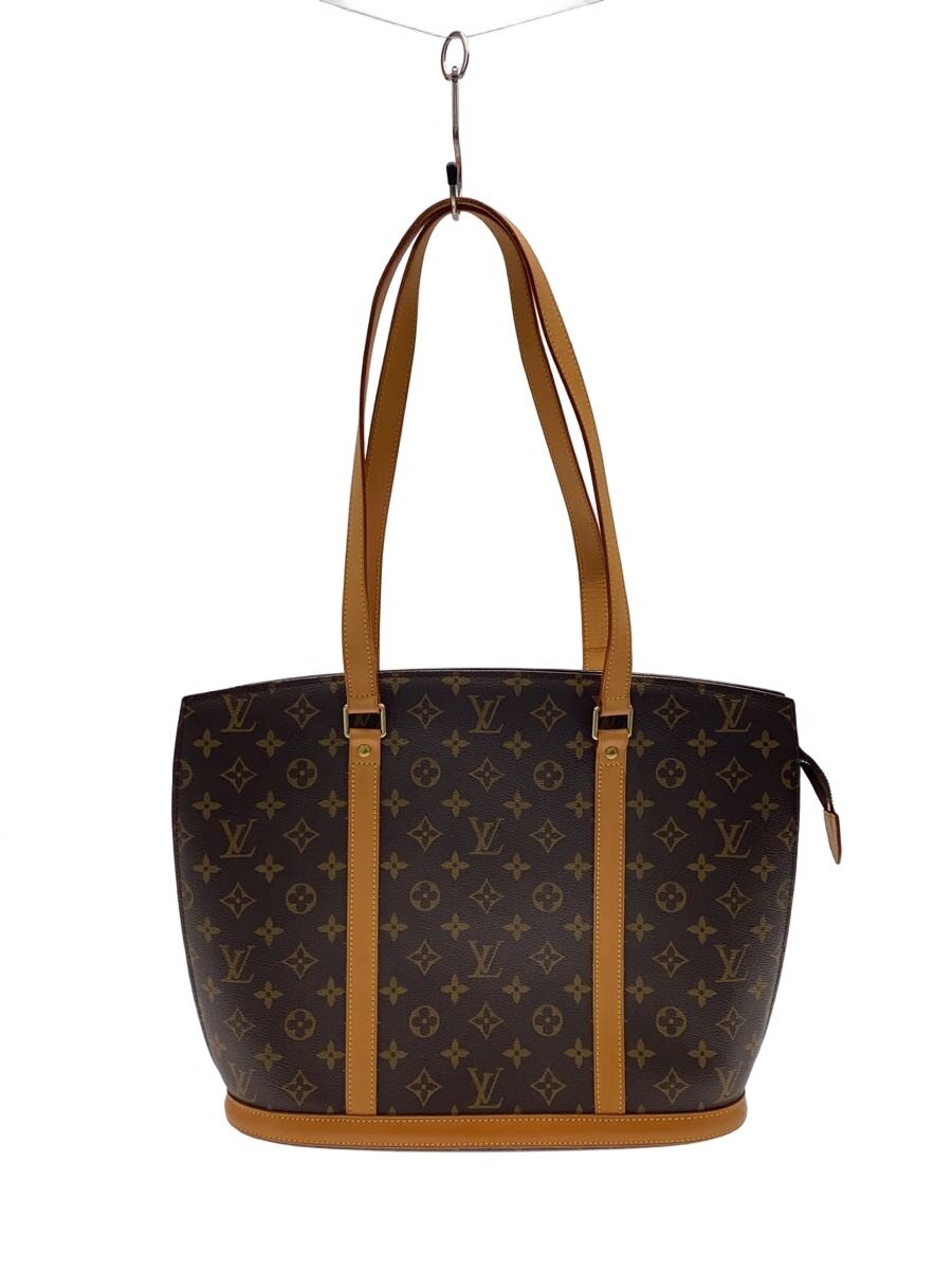 【中古】LOUIS VUITTON◆バビロン_モノグラム・帆布/PVC/BRW【御徒面子】