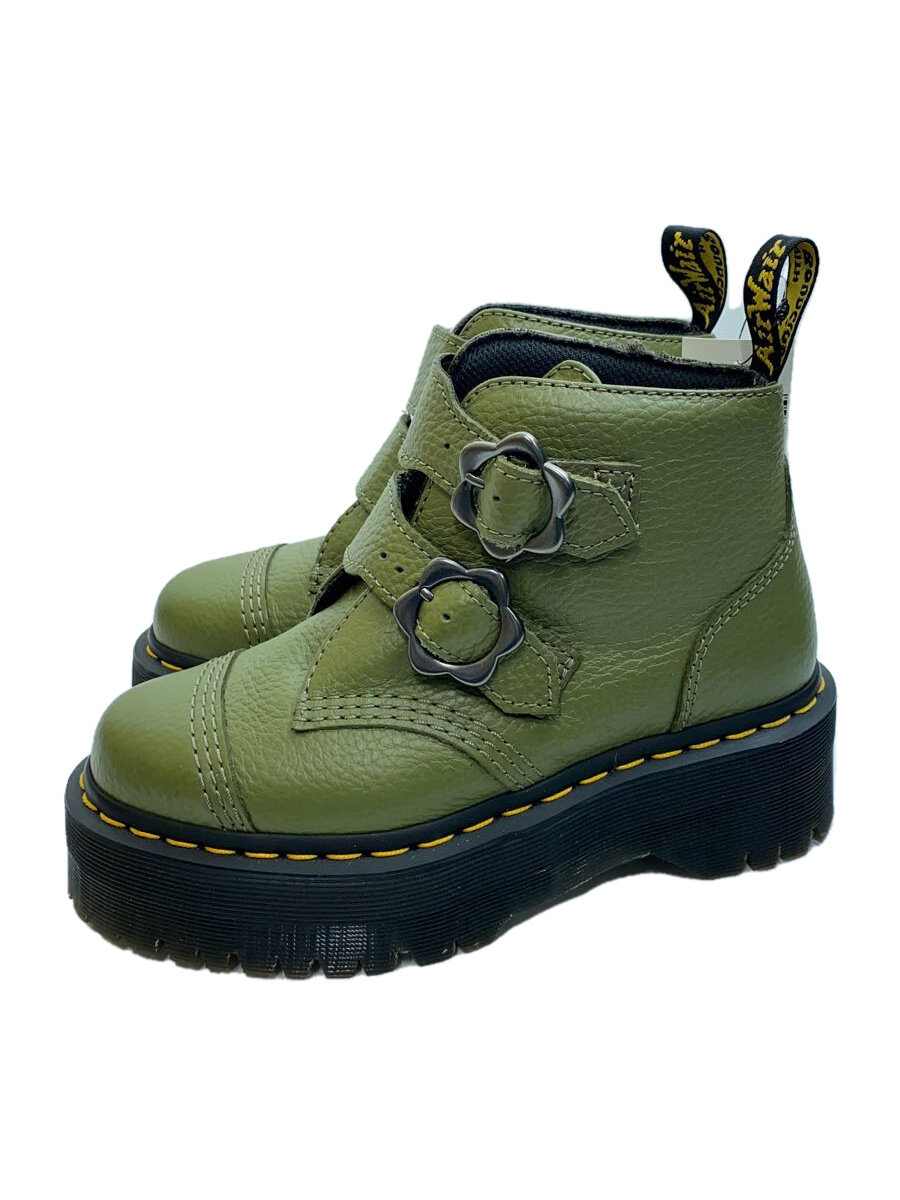 【中古】Dr.Martens◆ドクターマーチン/ブーツ/UK3/カーキ/KV 04 X//【シューズ】|2nd STREET 店