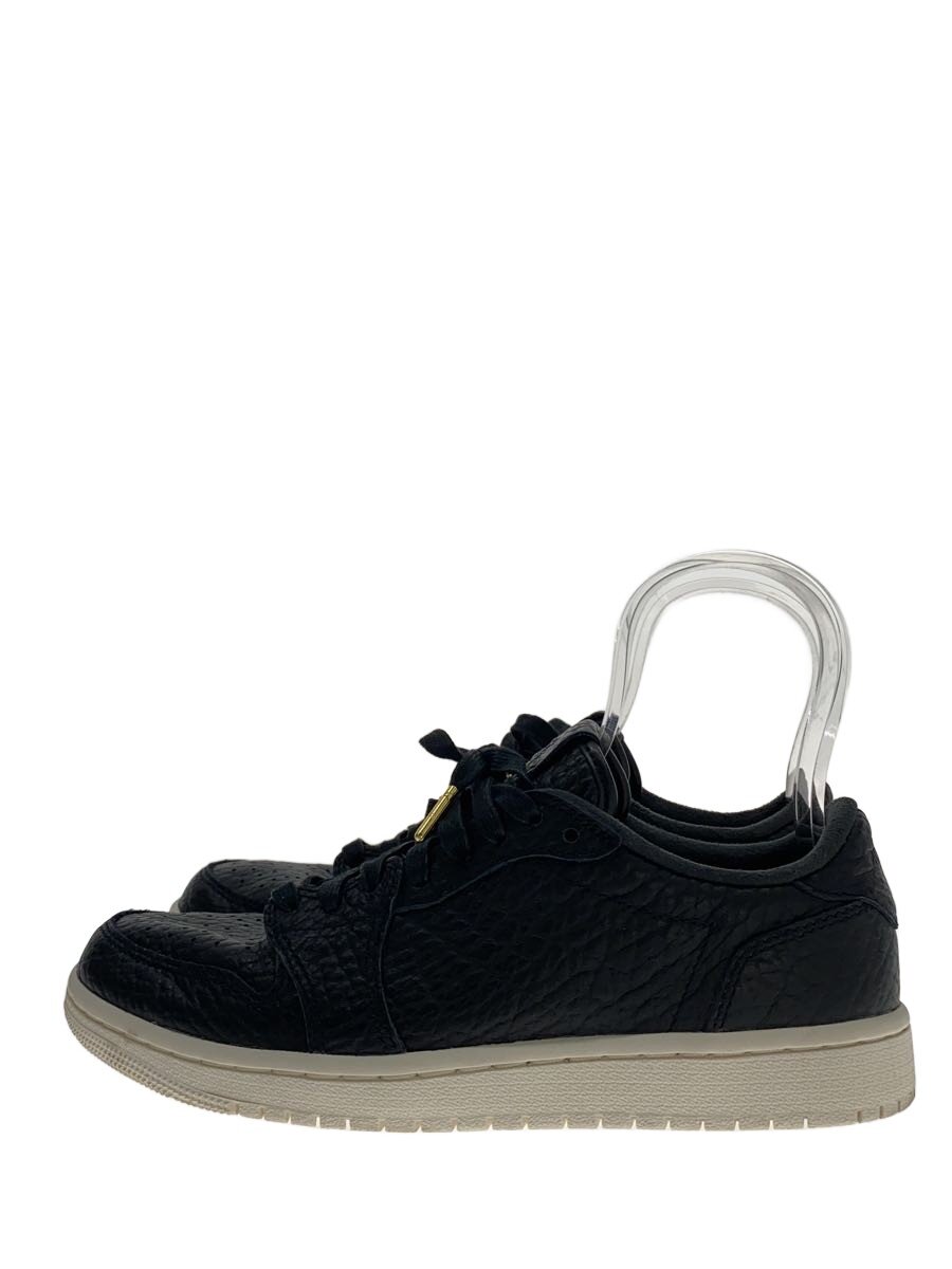 【中古】NIKE◆AIR JORDAN 1 RETRO LOW/25糎/黒いこと【シューズ】
