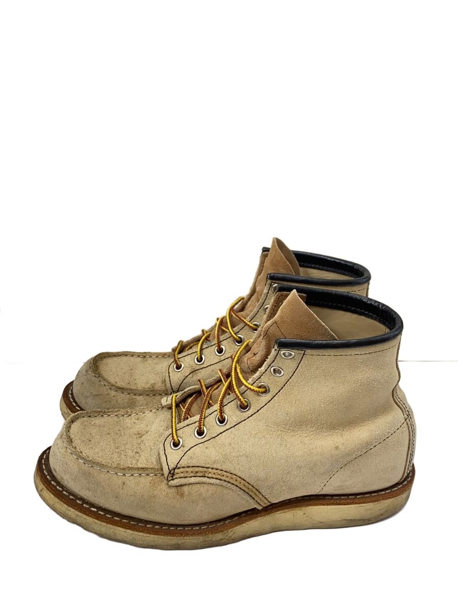 【中古】RED WING◆レースアップブーツ・6インチクラシックモックトゥ/26cm/IVO/スウェード【シューズ】|2nd STREET 店