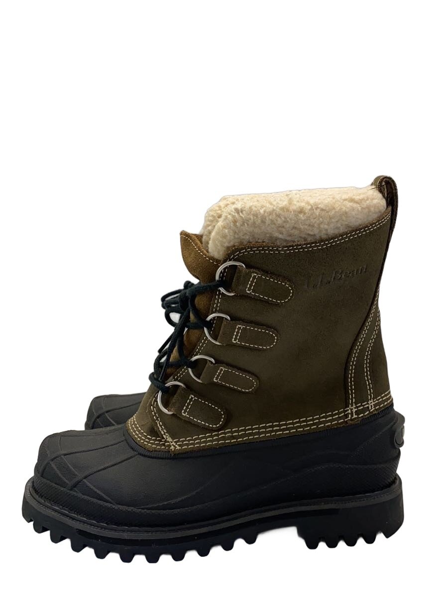 【中古】L.L.Bean◆ウィンターブーツ/駱駝/スウェード/230095【シューズ】