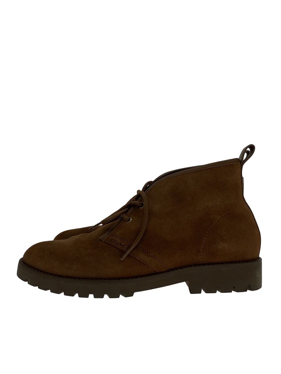 【中古】COACH◆乾荒原ブーツ/26珊/BRW/CC747/DESERT BOOT【シューズ】
