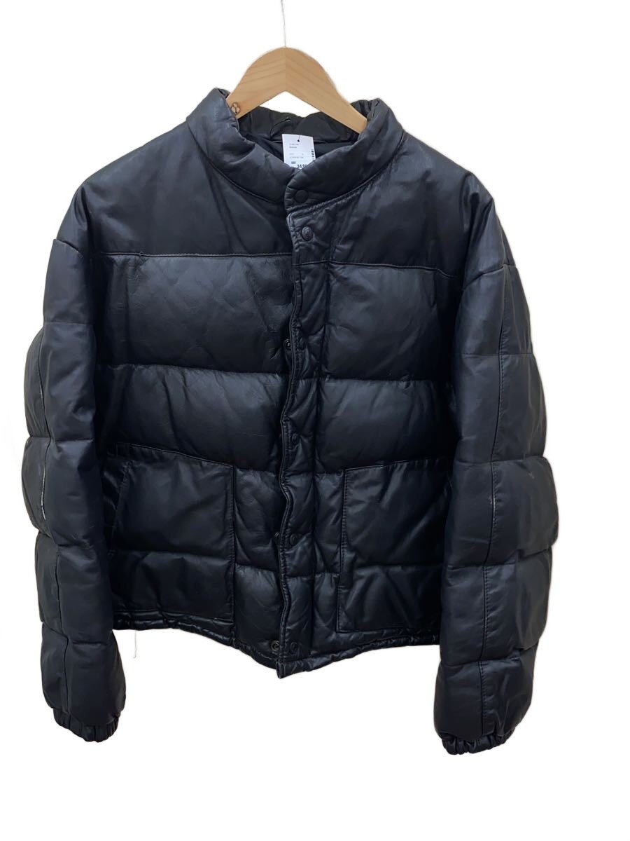 【中古】Schott◆ダウンジャケット/L/レザー/BLK/無地//【メンズウェア】｜2ｎｄ STREET 店