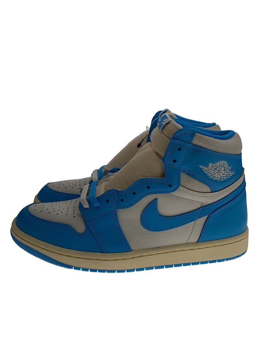 【中古】NIKE◆AIR JORDAN 1 HIGH OG_エア湖 ジョーダン 1 HIGH OG/28糎/BLU【シューズ】