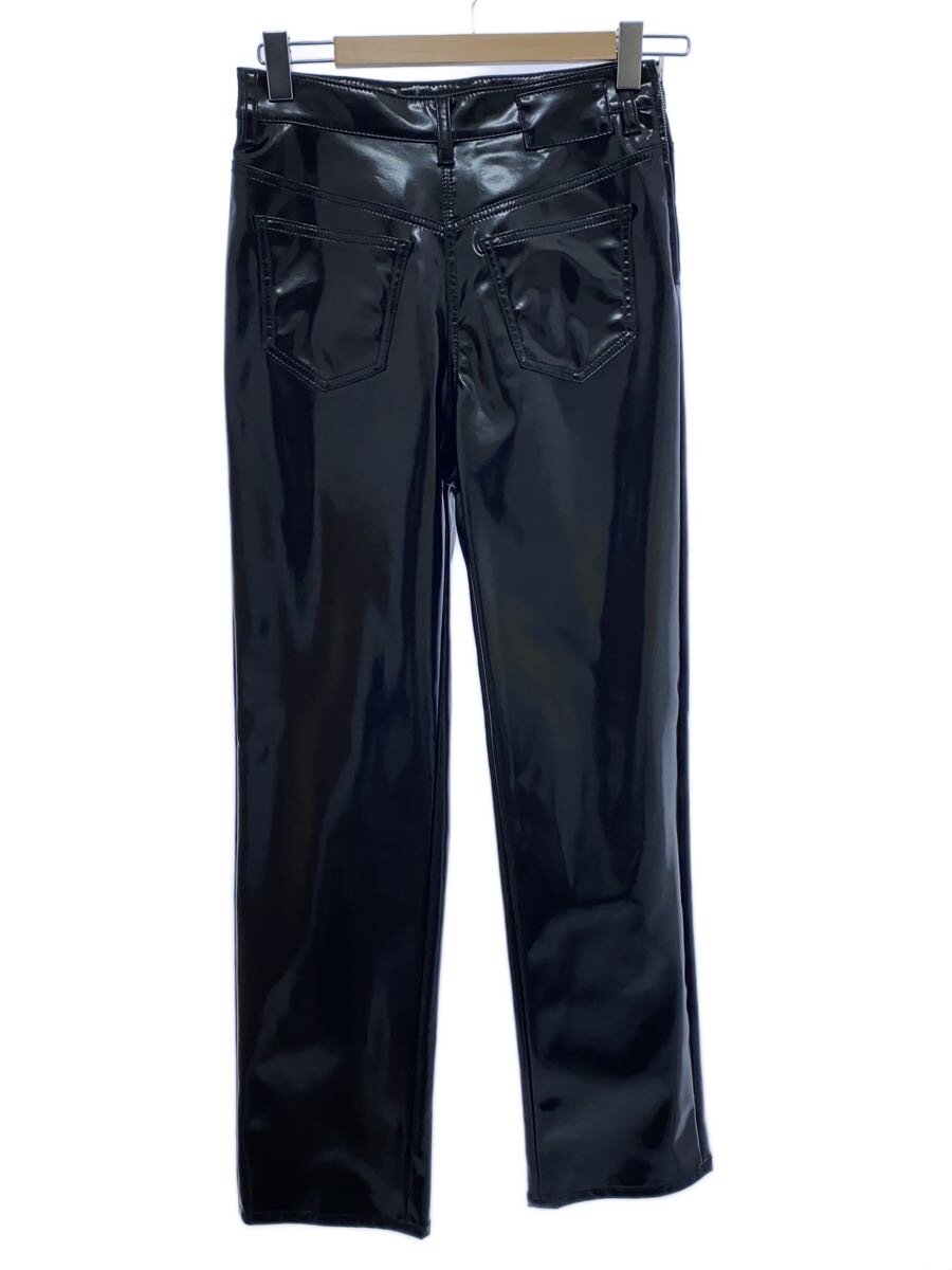 【中古】MM6◆21AW/コーティングバックトゥバックパンツ/38/ポリエステル/黒いこと/S62LB0067【レディース御召しもの】