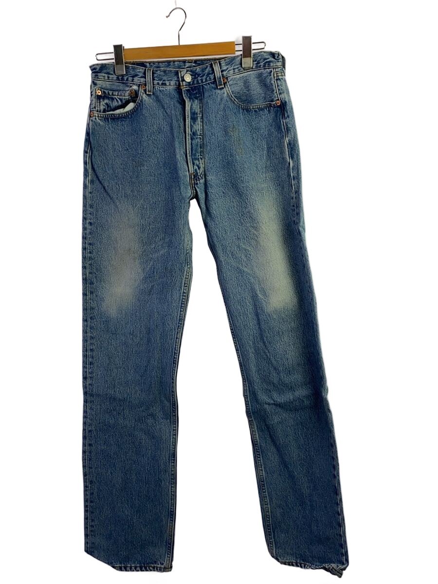 【中古】Levi’s◆下つ方/34/綿織物/BLU/無地/501-0193【メンズウェア】