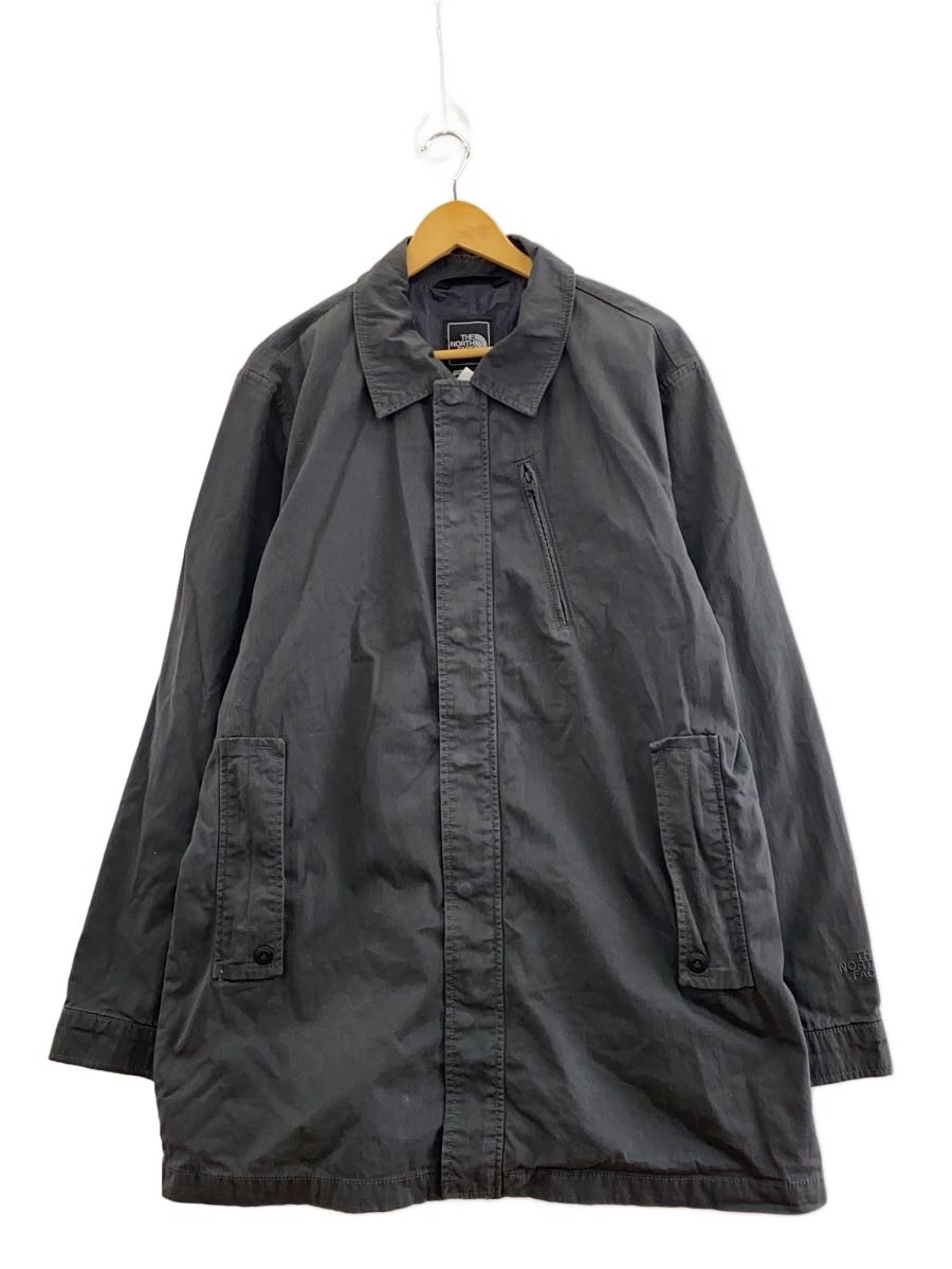 【中古】THE NORTH FACE◆12SS/厚地の外套/L/綿織物/GRY/S12HJ11//【メンズウェア】