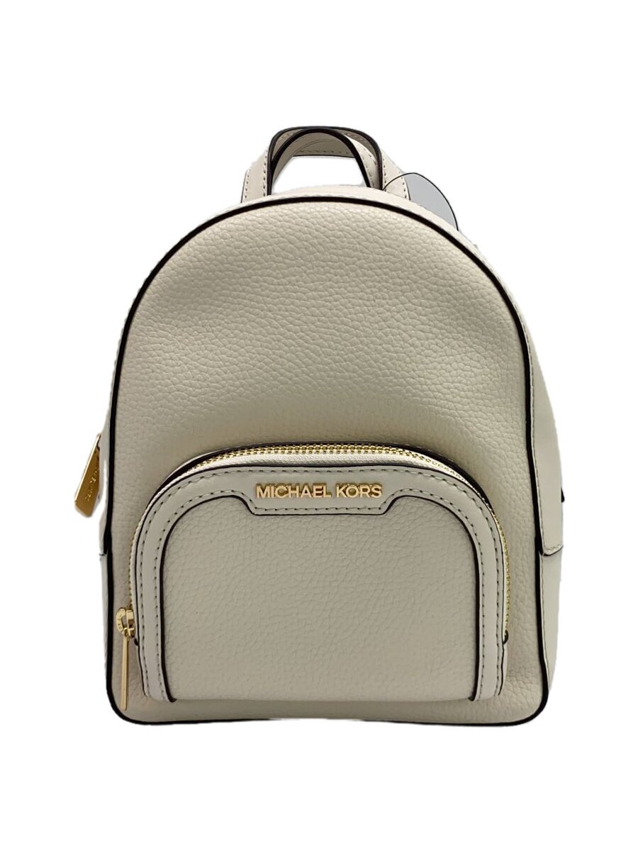 【中古】MICHAEL KORS◆背嚢/--/BEG/無地/DI-2311【御徒面子】